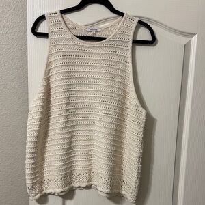 Madewell Cream Tank Top